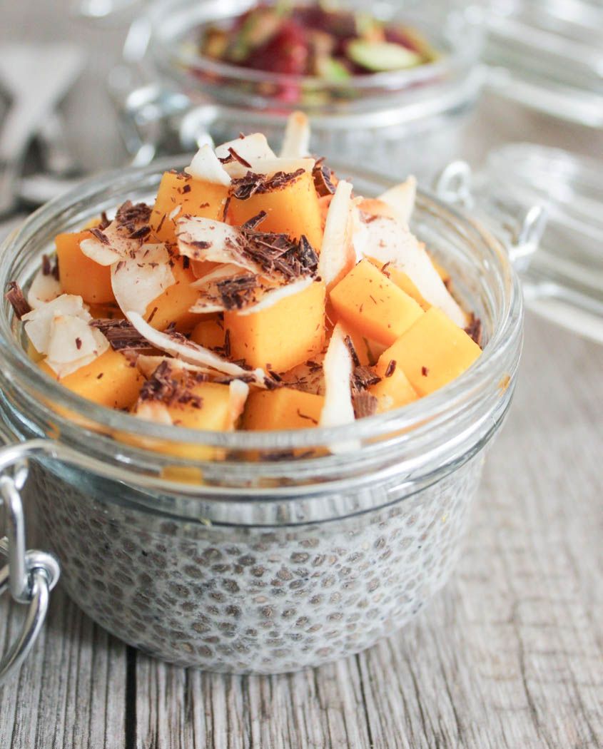 Homemade pudding recipe: Vegan vanilla chia pudding dessert at Domesticate Me