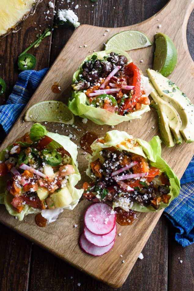 Yard to table recipes: Want a main course that's not salad but still uses up lettuce? Try these awesome lettuce wraps from the Adventure Bite. Kid friendly and delicious! 