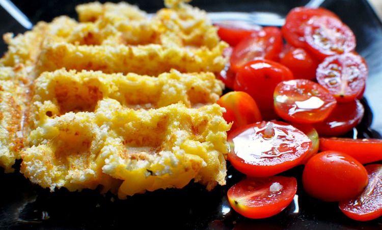 Waffle iron recipes for dinner: Make your basic pasta night that much more interesting with the Waffled Macaroni and Cheese from Will It Waffle?