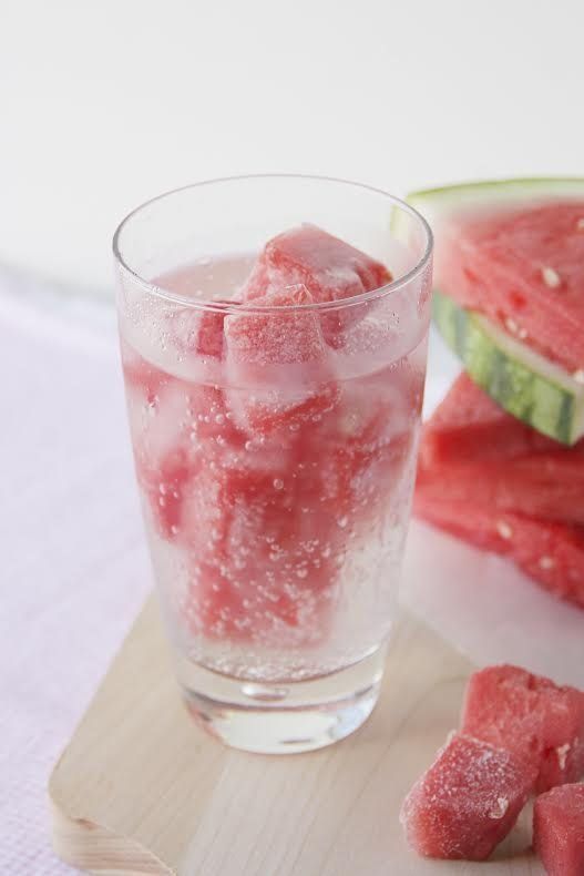 Watermelon recipes: Watermelon ice cubes for summer beverages? Genius. | Taste and Tell