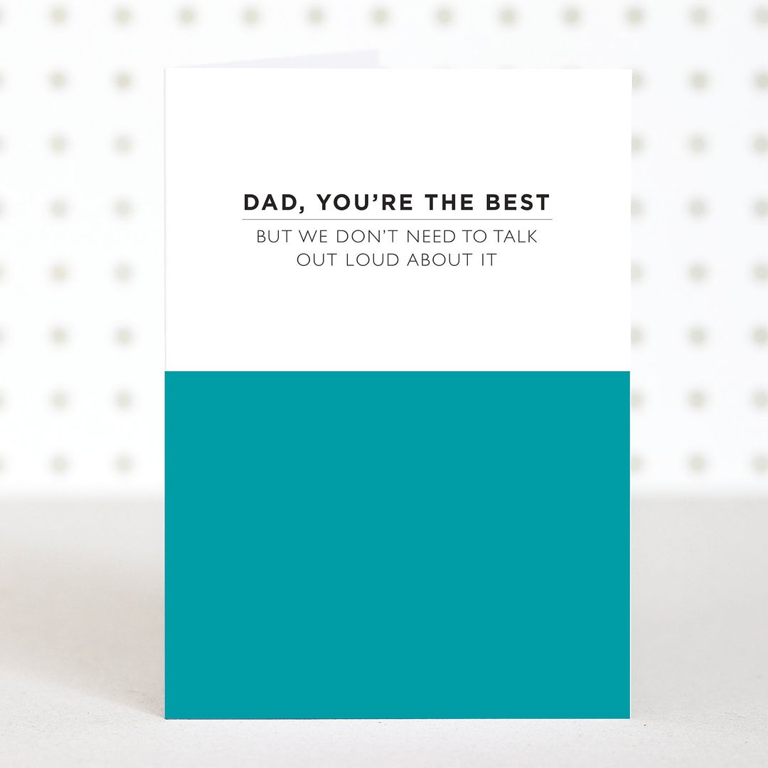 Funniest Father's Day cards: Dad You're The Best Father's Day Card | Doodle Love