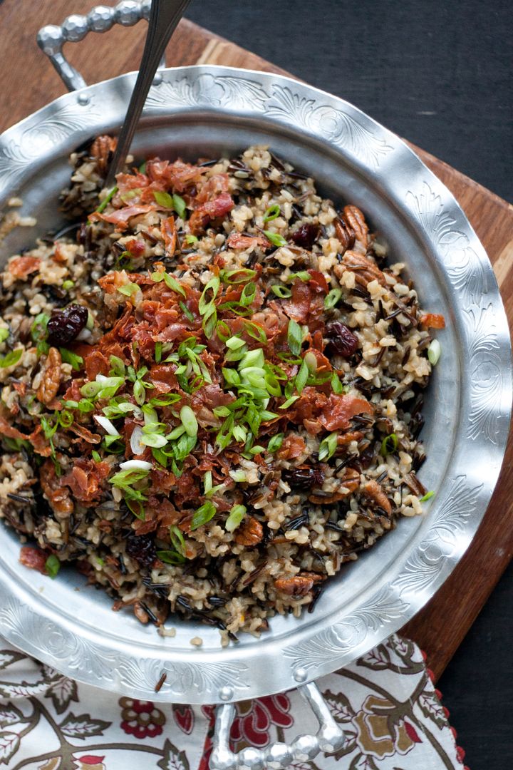 Gluten-free Thanksgiving recipes: Such a brilliant twist on an old favorite. Love this Gluten-Free Wild Rice Stuffing at The Pioneer Woman. 