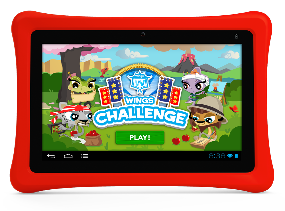 Wings Challenge on nabi Tablets | Cool Mom Tech