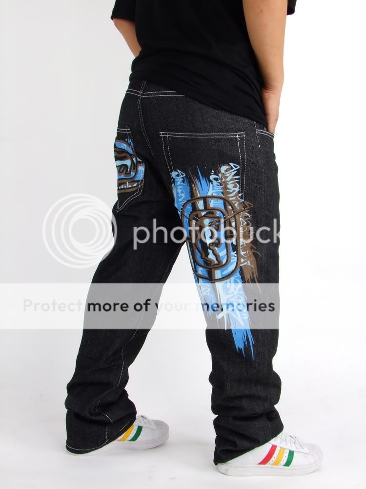 NWT Ecko Unltd Mens Hip Hop Jeans W32 40 (# ec32)  